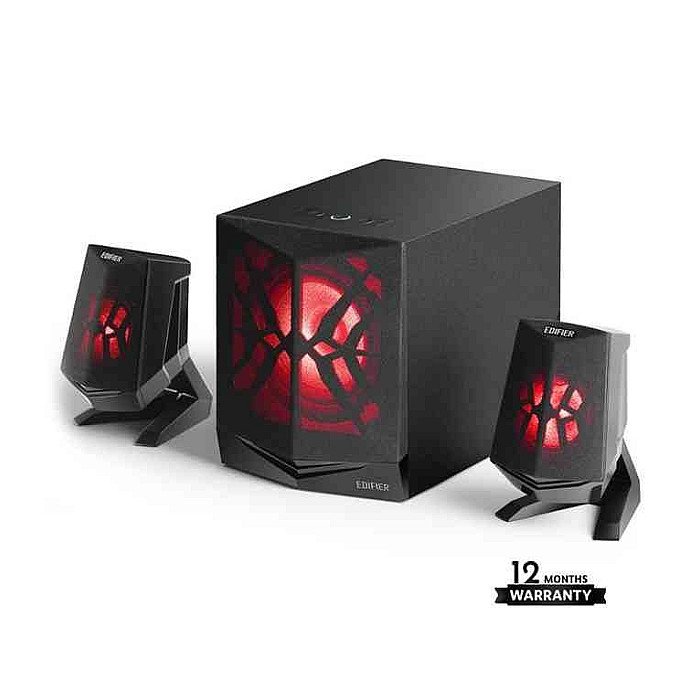 Edifier X230 2.1 Multimedia LED Lighting Bluetooth Speaker System (12 Months Official Warranty)