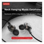 Lenovo XE66 wireless in-ear neckband - Black