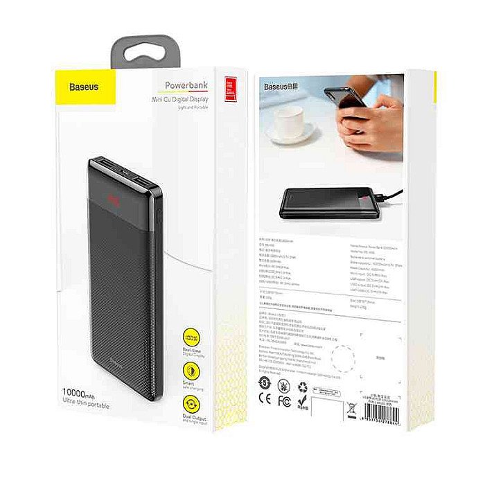 Baseus Mini Cu Power Bank 10000 mAh Baseus Mini Cu Power Bank 10000 mAh