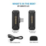 Boya BY-WM3T2-U1 Mini Wireless Microphone Type C