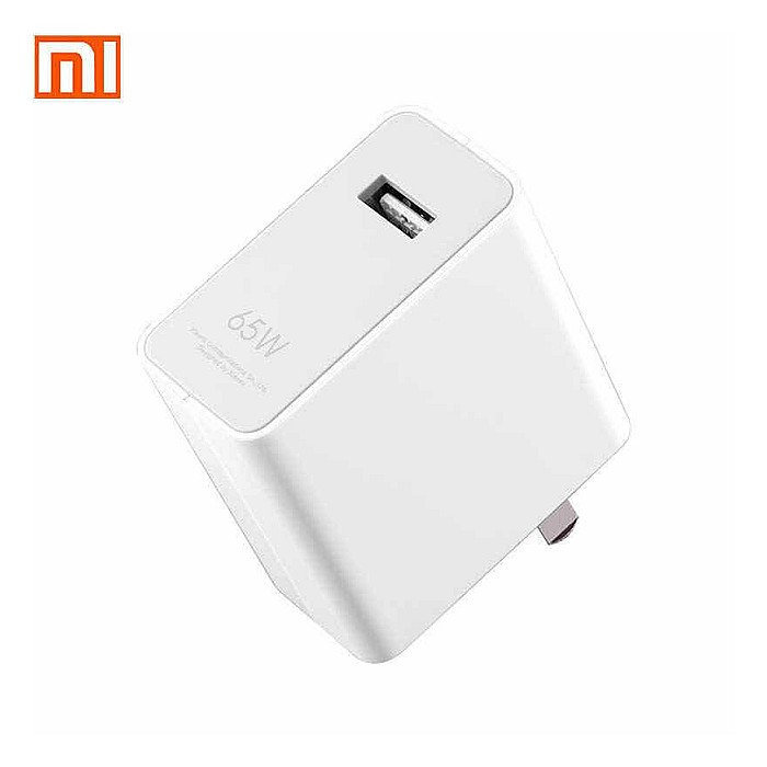 Mi Charger 65w Fast Charging with Type-C cable – White Mi Charger 65w Fast Charging with Type-C cable – White