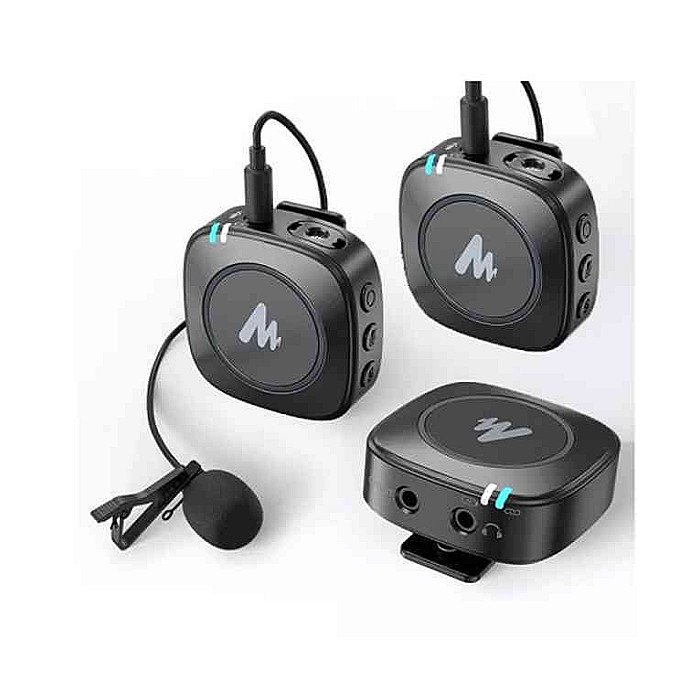 Maono AU-WM820 A2 Real-time Monitoring and Mute 2-Person Wireless Microphone