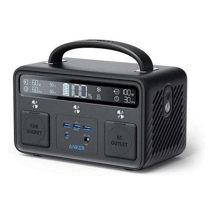 Anker Portable Power Station PowerHouse II 400, 300W/388.8Wh, 110V AC Outlet/60W USB-C Power Delivery Solar Generator for Camping Road Trips Emergency Power and More Anker Portable Power Station PowerHouse II 400, 300W/388.8Wh, 110V AC Outlet/60W USB-C Power Delivery Solar Generator for Camping Road Trips Emergency Power and More