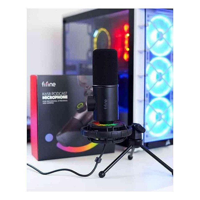 FIFINE K658 USB Dynamic Cardioid Podcast Microphone FIFINE K658 USB Dynamic Cardioid Podcast Microphone