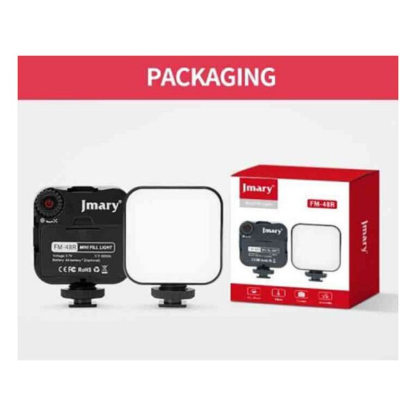 Jmary FM48R Mini LED Video Light Fill Light