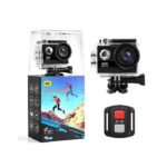 AUSEK Wifi 4K 60fps Ultra HD Waterproof Sports Action Camera With Extranal microphone.