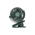 JISULIFE FA29/FA29A Clip on Desk Fan Rechargeable 4 Speed Modes