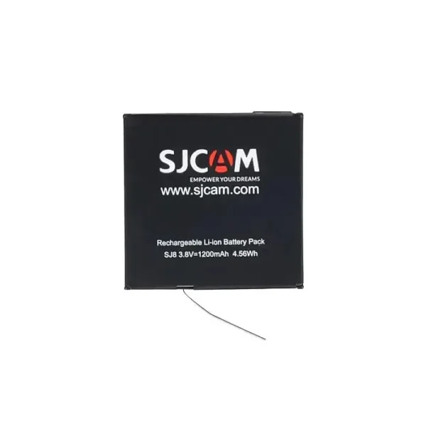 SJCAM SJ8 Replacement Li-ion Battery 3.8V 1200mAh