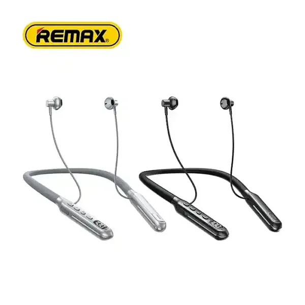 REMAX RB-S3 Wireless Neckband Earphone Sports Headphones With Digital Display