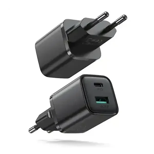 Joyroom Jr-QP207 20W Dual Port PD+QC3.0 Mini Fast Charger Adapter (EU)