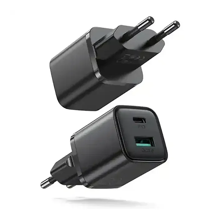 Joyroom Jr-QP207 20W Dual Port PD+QC3.0 Mini Fast Charger Adapter (EU) Joyroom Jr-QP207 20W Dual Port PD+QC3.0 Mini Fast Charger Adapter (EU)