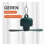 JISULIFE FA16 Portable USB Rechargeable Remote Control Ceiling Fan 8000mAh