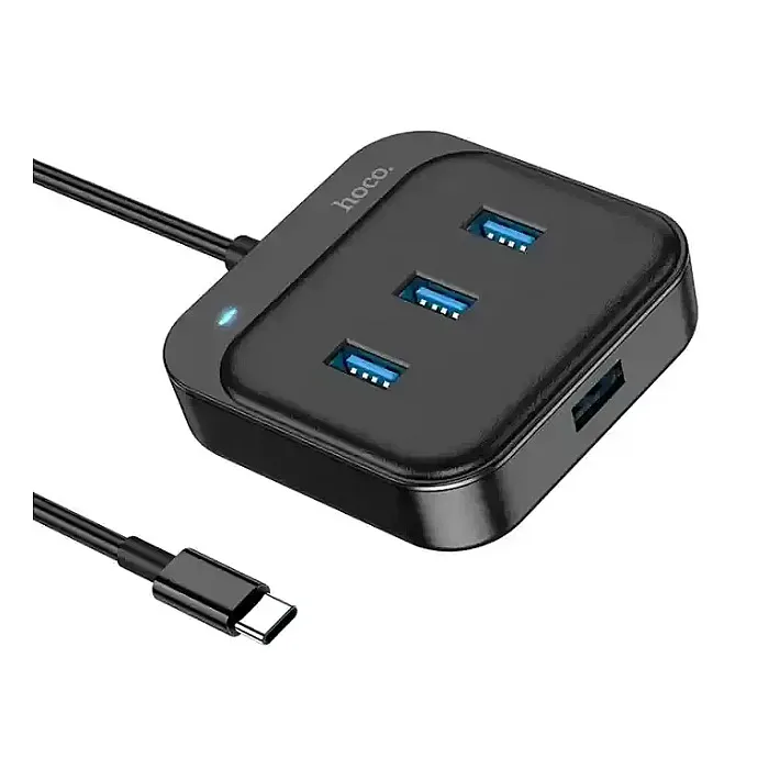 Hoco HB31 4-in-1 USB to 1xUSB3.0 & 3xUSB2.0 Converter Hoco HB31 4-in-1 USB to 1xUSB3.0 & 3xUSB2.0 Converter