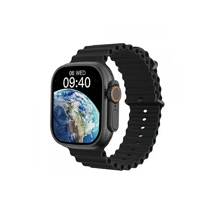 WiWU SW01 Ultra Max Wireless Bluetooth Calling Smart Watch With Big Size Screen + 2 Strap WiWU SW01 Ultra Max Wireless Bluetooth Calling Smart Watch With Big Size Screen + 2 Strap