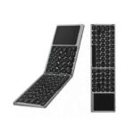 WiWU FMK-04 Fold Mini Rechargeable Wireless Keyboard with Touch Pad