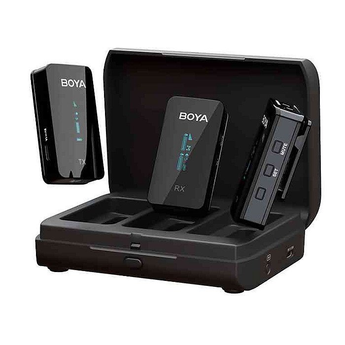 Boya BY-XM6-K2 2.4GHz Ultra-compact Wireless Microphone