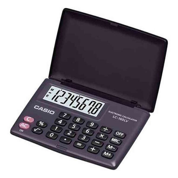Casio LC-160LV Portable Type 8 Digit Calculator