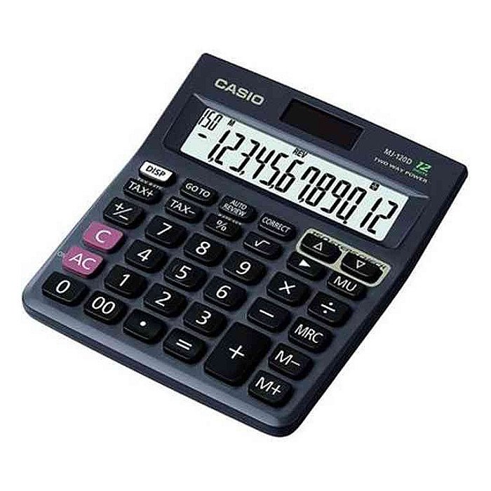 Casio MJ-120D Desktop Check and Correct Desktop Calculator Casio MJ-120D Desktop Check and Correct Desktop Calculator