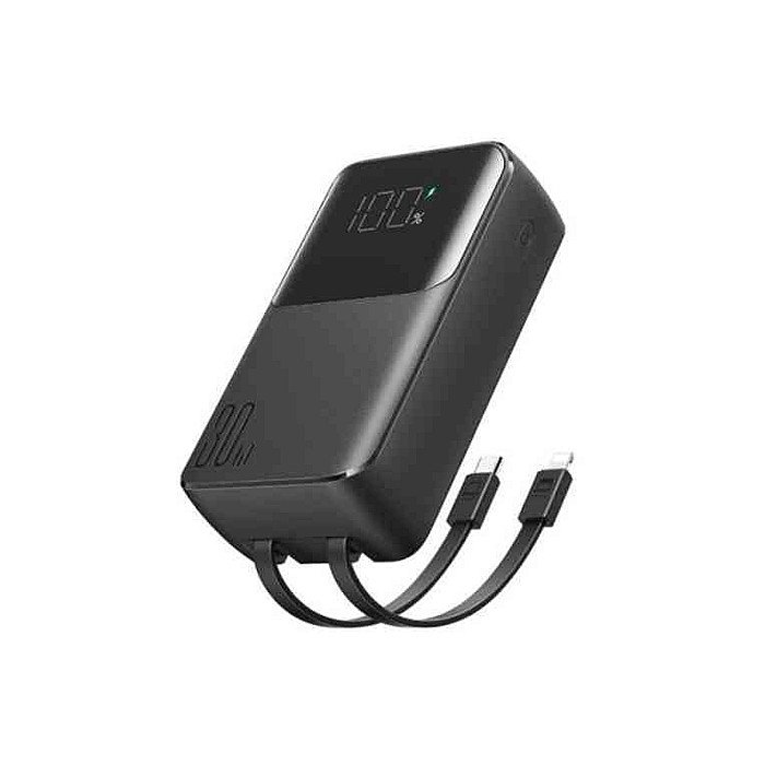 Joyroom JR-PBC07 30W 20000mAh Mini Power Bank with Dual Cables Joyroom JR-PBC07 30W 20000mAh Mini Power Bank with Dual Cables