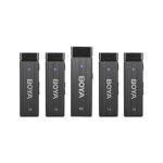 BOYA BY-W4 Ultracompact 2.4GHz Wireless Microphone camera & phone