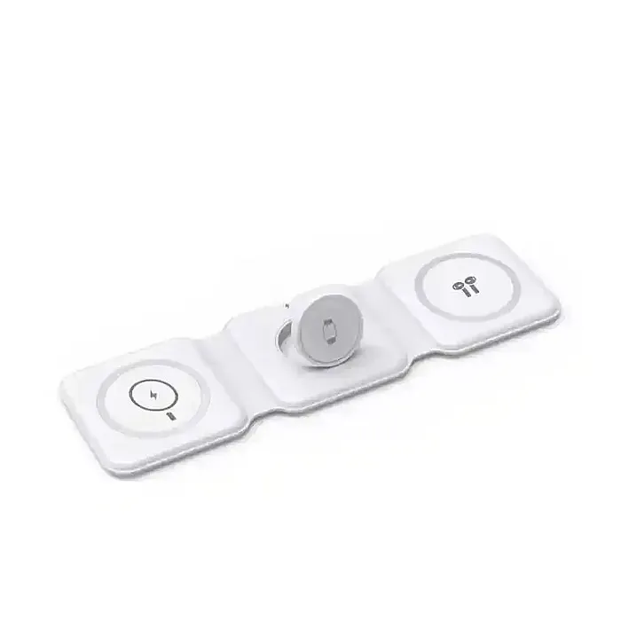 WiWU Power Air 3 in 1 Wireless 15W Powerful Fast Charger WiWU Power Air 3 in 1 Wireless 15W Powerful Fast Charger