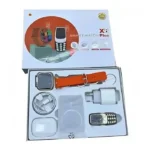 X8 Plus Smart Watch Mobile Phone Power Bank Airpod Charger All in one Combo