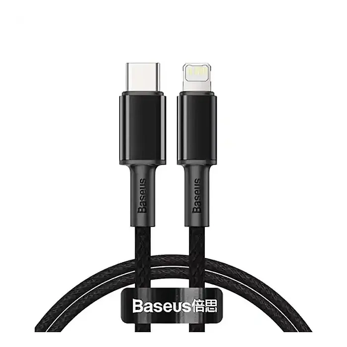 Baseus 20W High Density Braided Fast Charging Type-C to Lighting Data Cable