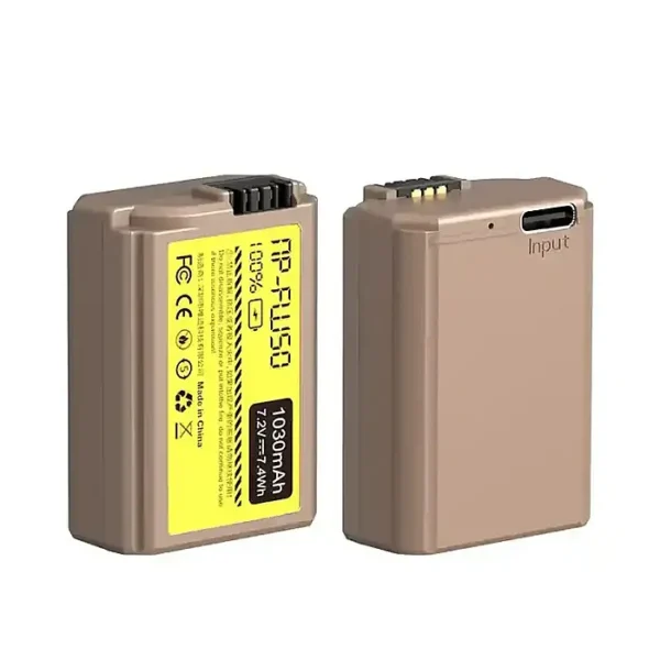 Ulanzi Sony NP-FW50 Lithium-Ion Battery With USB-C Charging Port (1030mAh)