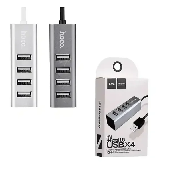 Hoco HB1 USB Hub USB-A to four ports USB 2.0