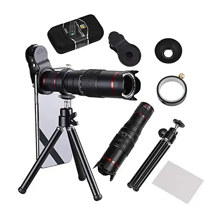 22x Camera Zoom Optical Telescope Lens (1 x 22X Zoom Telephoto) with BAK4 glass Coated Green Membrane