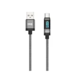 MKB UC100 USB – Type C/100W hight power/Automatic power identification with IC/ LED display / hight density braided Data cable