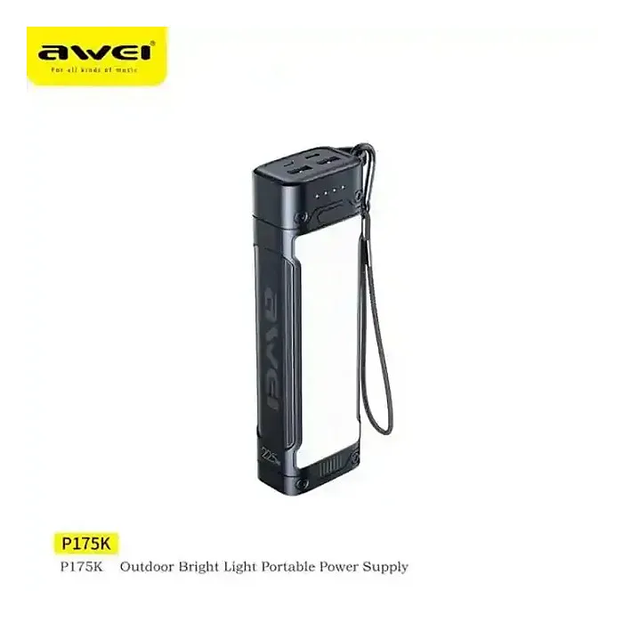 Awei P175K 20000mah 22.5w Portable Power Supply Power bank With Strong Flashlight Awei P175K 20000mah 22.5w Portable Power Supply Power bank With Strong Flashlight