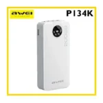 Awei P134K 4 in 1 20000mAh Mobile Power Bank with PD22.5W Fast Charging - C/Lightning/Micro Cable Power Bank for External Backup Batteries for iOS and Android
