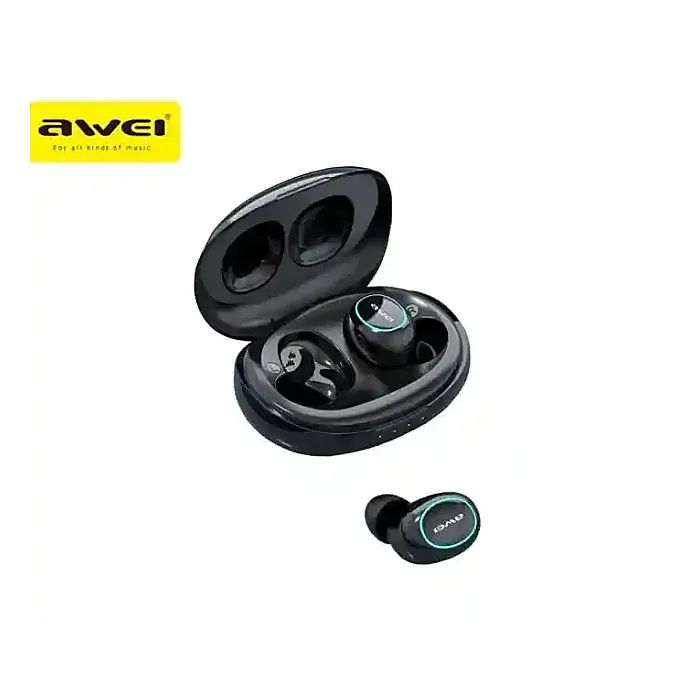 Awei T60 TWS Wireless Earphones ENC In Ear Mini Earbuds Smart Noise Reduction Earbuds Headset