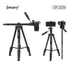 Jmary KP-2274 167cm / 3kg Professional Tripod Tripods Monopod + Horizontal Photography For All DSLR Cameras GoPro Mobile