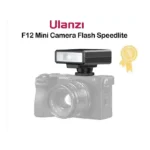 Ulanzi F12 Mini Camera Flash Speedlite GN12 LCD Standard Hot Shoe Mount for Sony Canon Nikon Panasonic Olympus DSLR Camera