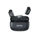 BOYA mini-14-B The World's Tiniest Wireless Microphone (1RX,2TX) for android devices