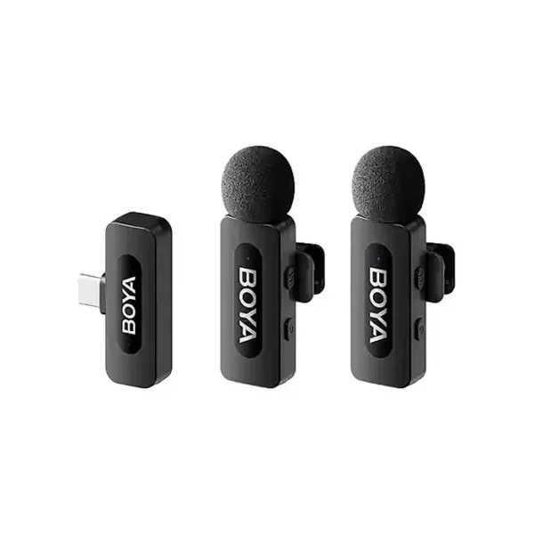 BOYA BY-V20 2.0 2.4GHz Wireless Microphone(1+2 for Type-C) for Type C Device's