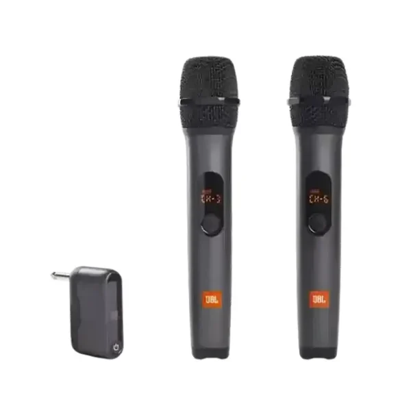 JBL Wireless Two Microphone System with Dual-Channel Receiver - 2pack