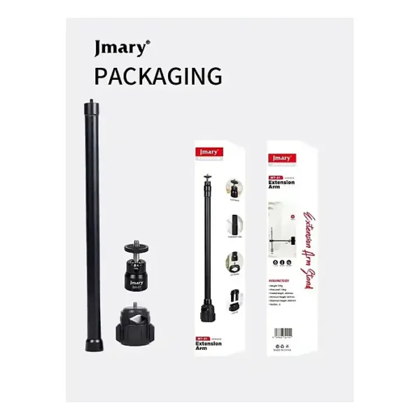JMARY MT-21 Adjustable Arm Extension Tripod