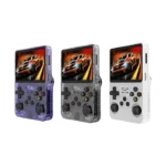 R36S Retro Handheld Video Game Console Linux System 3.5 Inch IPS Screen Portable Pocket Video Player 64GB Games