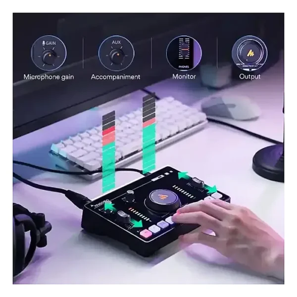 Maonocaster AMC2 NEO One-Stop Streaming Audio Mixer & Sound Card