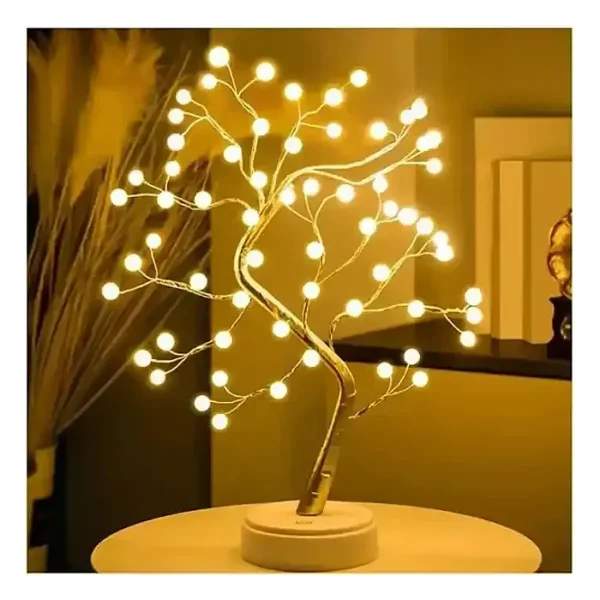 Decorative LED Tree Lamp Adjustable Touch Switch DIY Artificial Bonsai Tree Fairy Night Light
