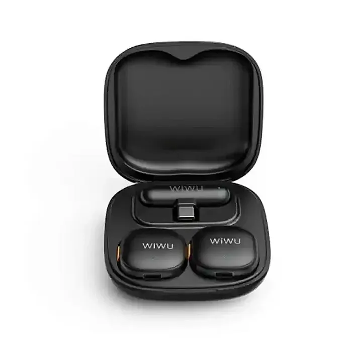 WiWU Wi-WM006 AI Powered Noise Cancelling Lavalier Microphone