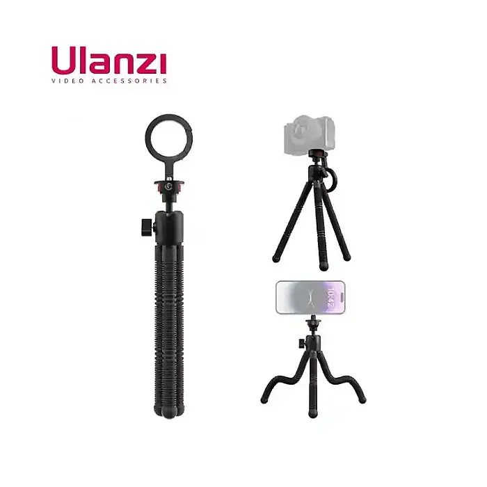 Ulanzi MT30 Flexible Gorilla Octopus Tripod Magnetic Phone Holder Stick for Smartphone Camera