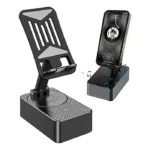 3 in 1 Portable Foldable Mobile Phone Holder with Bluetooth Speaker