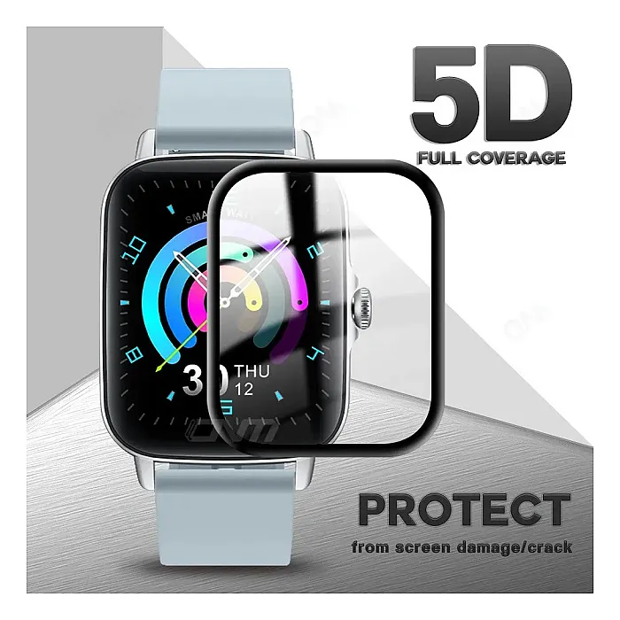Colmi P28 Plus Smart Watch Plastic Full Coverage Screen Protector