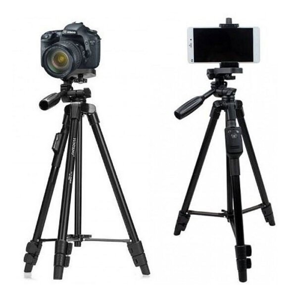 Yunteng VCT-5208 Camera Tripod With Bluetooth Remote Control