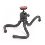 Jmary MT-25 Flexible octopus Tripod for Phone Camera stand with Phone Clip Mount Travel Tripod Mini Tripod Stand for gopro vlog