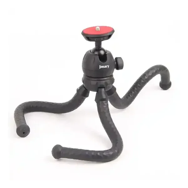 Jmary MT-25 Flexible octopus Tripod for Phone Camera stand with Phone Clip Mount Travel Tripod Mini Tripod Stand for gopro vlog